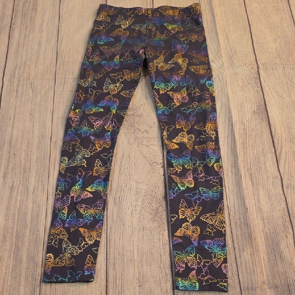 Wonder Nation Multicolor Butterfly Leggings